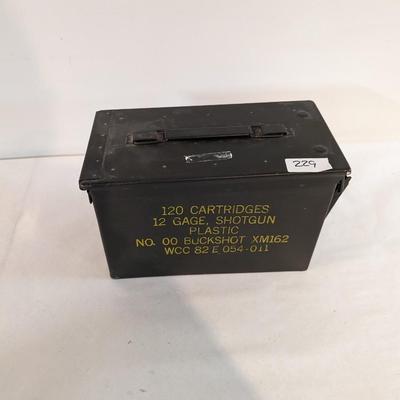 120 Cartridges 12 Gage Shotgun Ammo Box