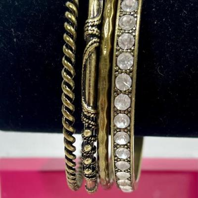Premier designs “Stacksational” # 50020 bracelet Bangle set (Jewelry Lot #1)