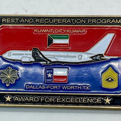 Challenge Coin Human Resources US Central Command Dallas Fort Worth