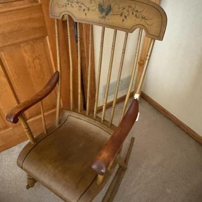 Maple rocking chair