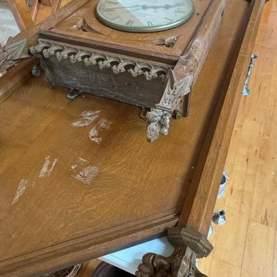 1850's John B Scott Charterhouse Sq. 70 Cornhill London wall clock