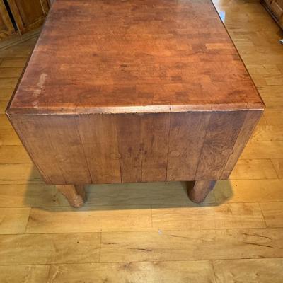 Large Maple chopping block
