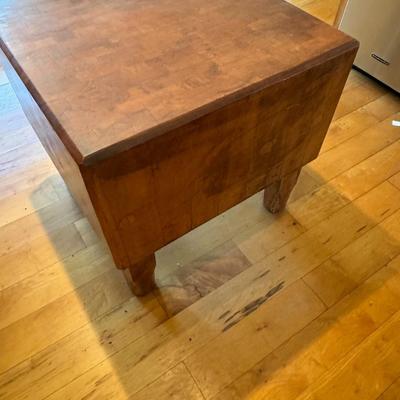Large Maple chopping block