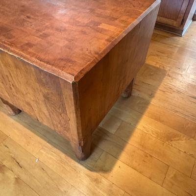 Large Maple chopping block