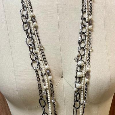 Premier Jewelry Multi-strand Necklace new with tag and box (Jewelry Lot #2)