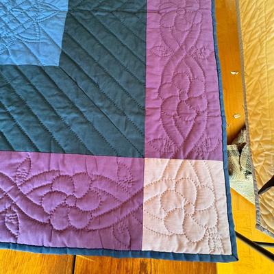 34" x 34" Mini Quilt / wall hanging