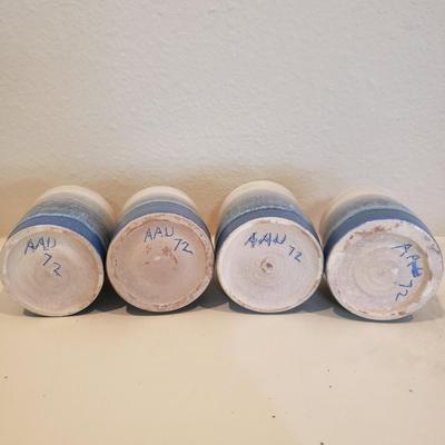 12 Studio Pottery Mugs