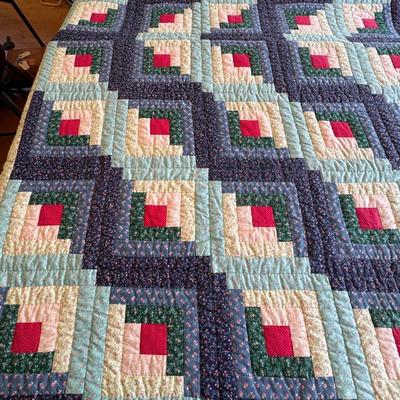 King hand made Amish Quilt