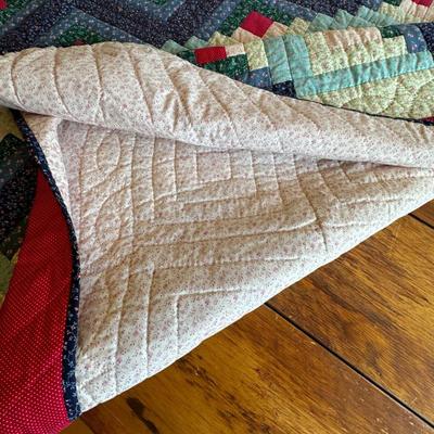 King hand made Amish Quilt