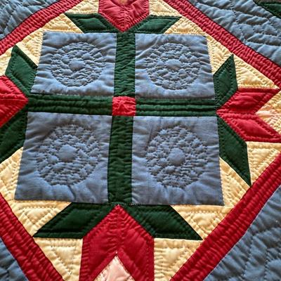 Beautiful 36x36 mini quilt