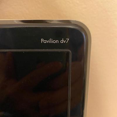 HP laptop computer, Pavilion dv7