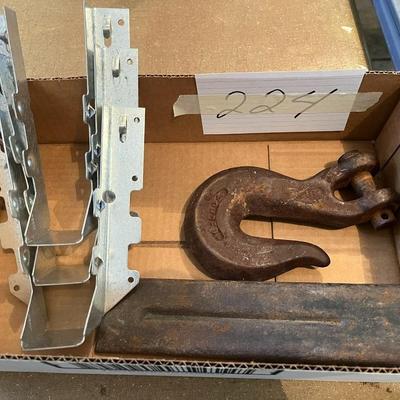 Splitting Wedge 1/2" Hook and Misc. Building Supplies