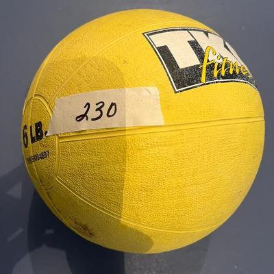 6 LB TKO Fitness Ball