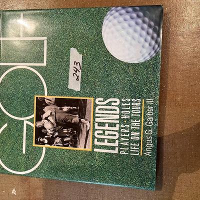 Golf Legends Players - Holes Life On The Tours by Angus G Garber III Hard Cover Book