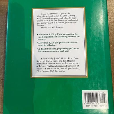 20th Century Golf Chronicle Foreword By Chi Chi Rodriguez Hardcover Book