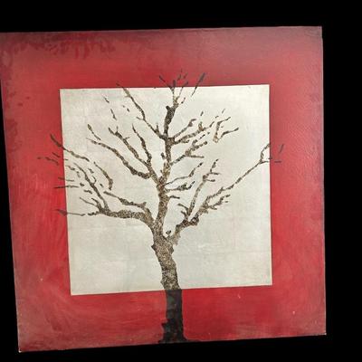 Large art piece. Tree 4 ft square