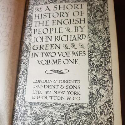 Set of Early 20th Century Books