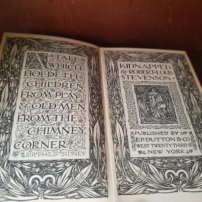 Set of Early 20th Century Books