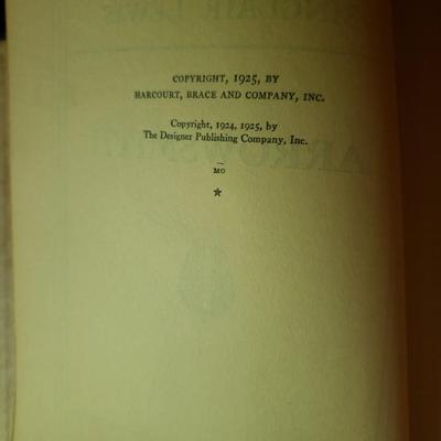 Sinclair Lewis Books