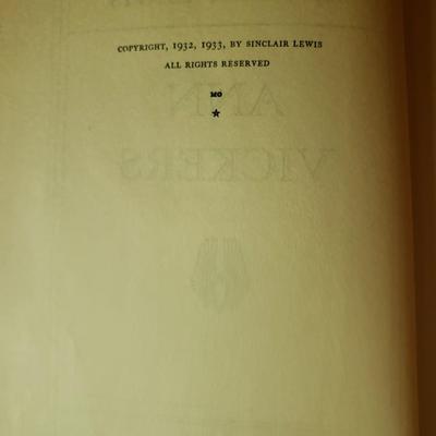 Sinclair Lewis Books