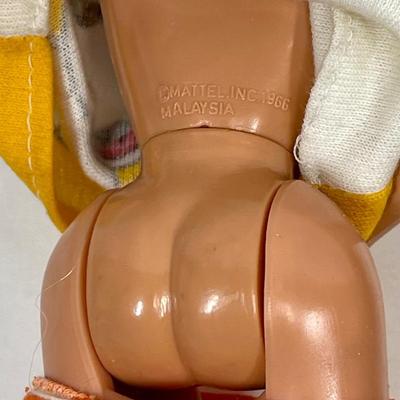 Three vintage Barbies Mickey Mouse dress, Prairie Dress, Cocktail Dress