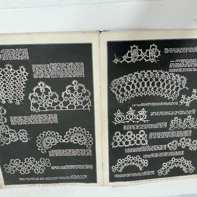 Tatting Instructions My Book No. 3 Antique Tatting Booklet - Anna Valerie