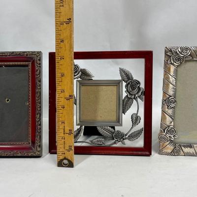 3 Decorative Picture Frame LOT - (3) FRAMES