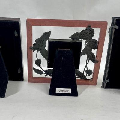 3 Decorative Picture Frame LOT - (3) FRAMES