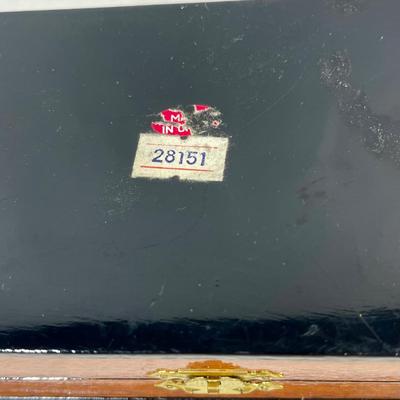 Earthly Paradise Artwork Decoupaged onto Trinket Box