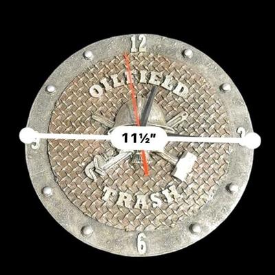 Oilfield Trash clock