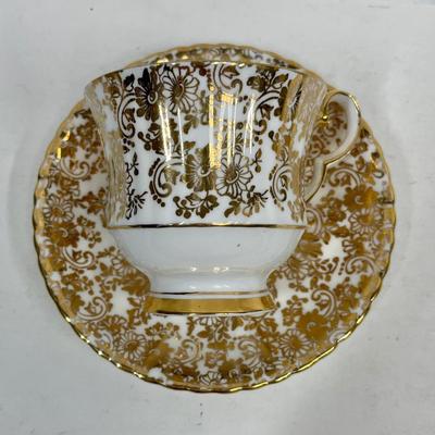 Royal Windsor 50th Anniversary Teacup and Saucer