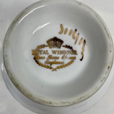 Royal Windsor 50th Anniversary Teacup and Saucer