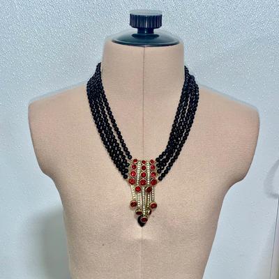 Heidi Daus "An Affair to Remember" - Art Deco Inspired Crystal Necklace