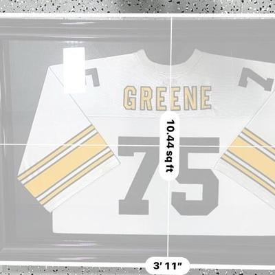 Pittsburgh Steelers "Mean" Joe Greene Jersey Framed