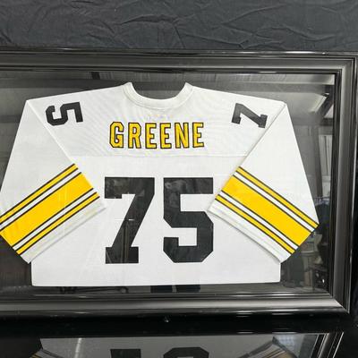Pittsburgh Steelers "Mean" Joe Greene Jersey Framed
