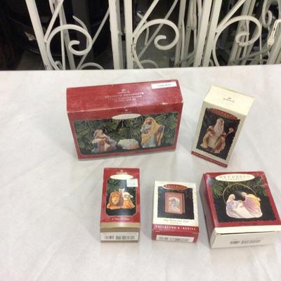 Hallmark Christmas Ornament Lot 4