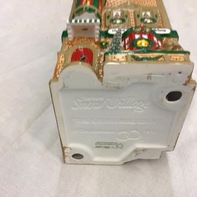 The Christmas Shop Dept. 56 Snow Village