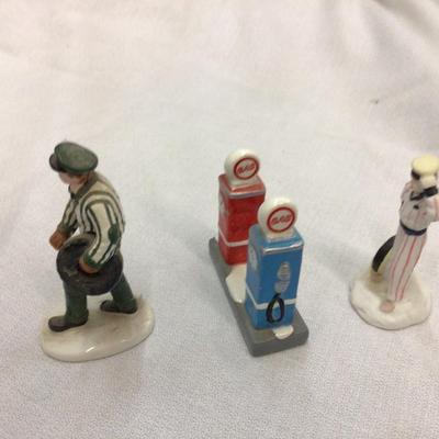Service Station With Gas Pumps Dept. 56 Snow Village