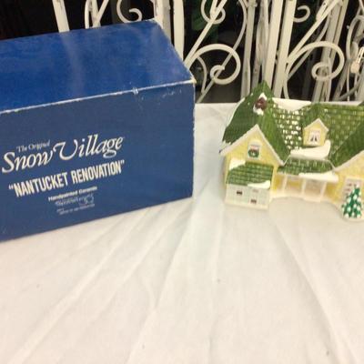 Nutcracker Renovation Dept. 56 Snow Village
