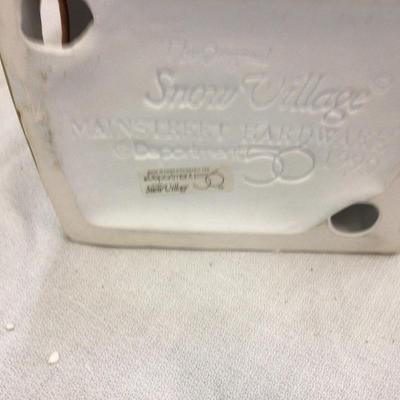 Main Street Hardware Store Dept. 56 Snow Village