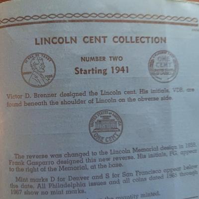 LINCOLN CENT STARTING 1941 & LINCOLN CENT STARTING 1973