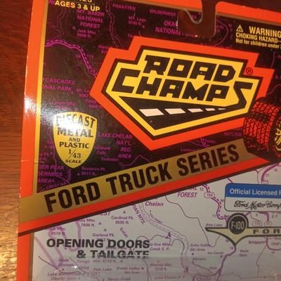 FORD AND CHEVROLET DIE-CAST ROAD CHAMPS