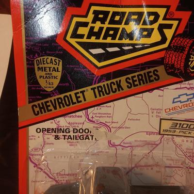 FORD AND CHEVROLET DIE-CAST ROAD CHAMPS
