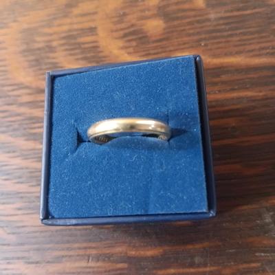MEN'S 14K GOLD WEDDING BAND