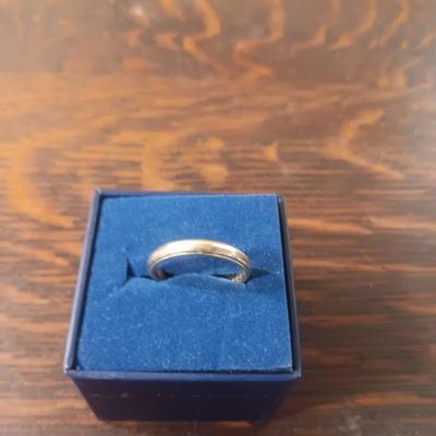 MEN'S 14K GOLD WEDDING BAND