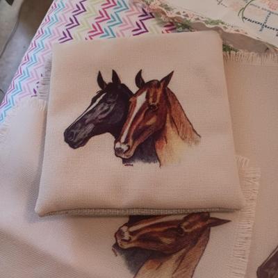 HAND EMBROIDERED LINENS