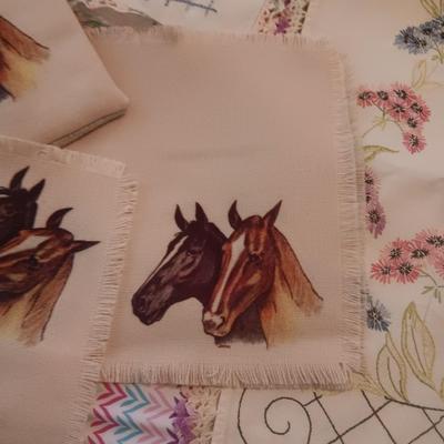 HAND EMBROIDERED LINENS