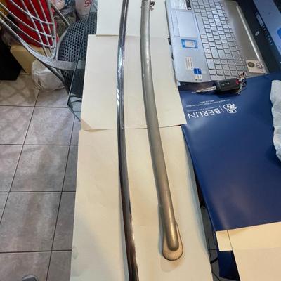 Vanguard Blade US MILITARY Dress & Ceremony Sword w/Scabbard Made in Toledo Spain 39" Long in Scabbard Preowned