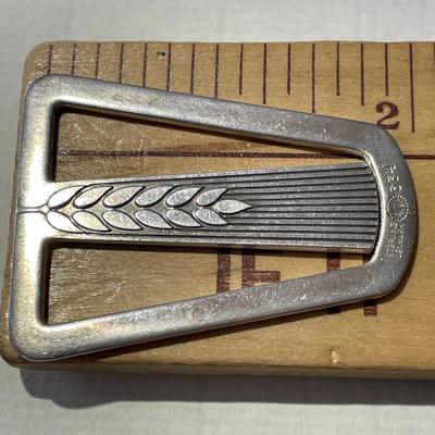 Vintage Georg Jensen Sterling Silver Money Clip in Good Preowned Condition.