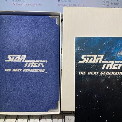 1992 Star Trek Next Generation Captain Picard 1 oz. Silver Coin in Original Packaging as Pictured.